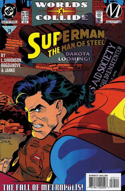 Superman: The Man of Steel (1991)   n° 35 - DC Comics