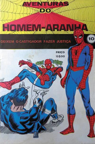 Aventuras do Homem-Aranha (1978)   n° 10 - Agência Portuguesa de Revistas