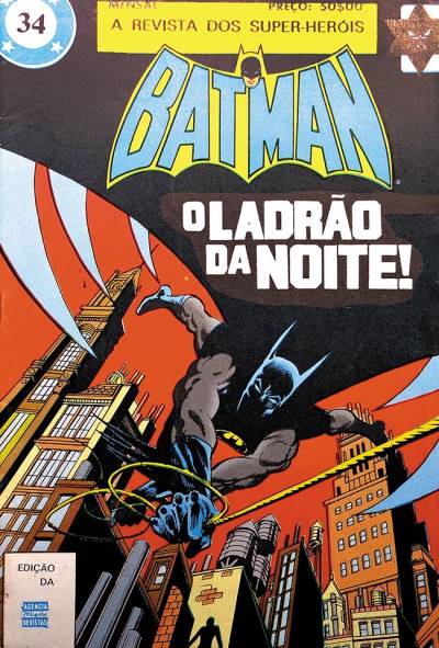 Super-Heróis (1982)   n° 34 - Agência Portuguesa de Revistas