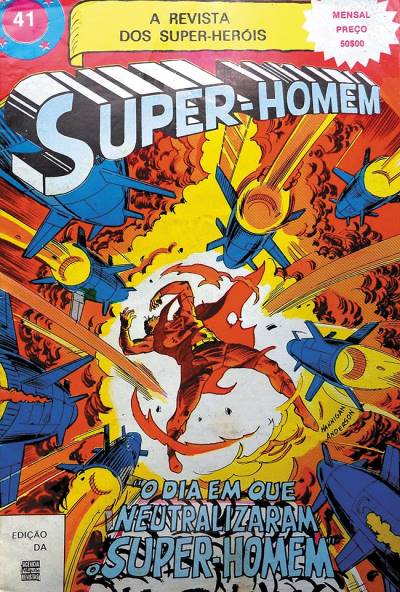 Super-Heróis (1982)   n° 41 - Agência Portuguesa de Revistas