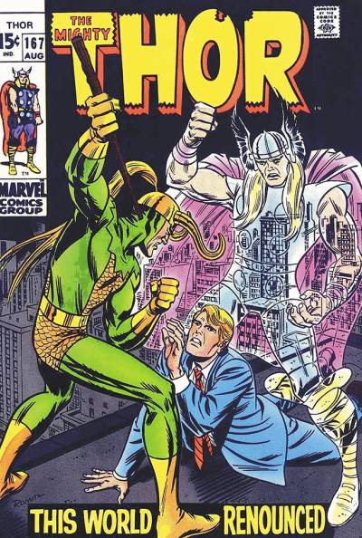 Thor (1966)   n° 167 - Marvel Comics