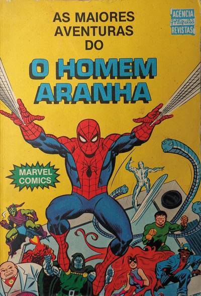 Maiores Aventuras do - O Homem Aranha, As   n° 1 - Agência Portuguesa de Revistas