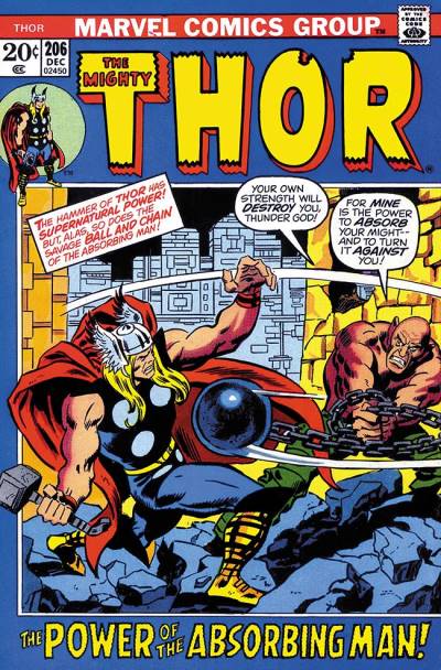 Thor (1966)   n° 206 - Marvel Comics