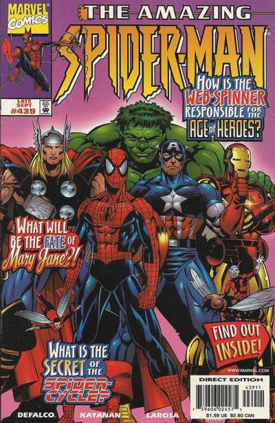 Amazing Spider-Man, The (1963)   n° 439 - Marvel Comics