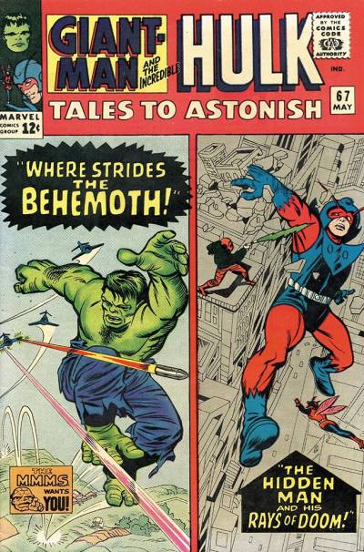 Tales To Astonish (1959)   n° 67 - Marvel Comics