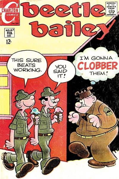 Beetle Bailey (1969)   n° 67 - Charlton Comics