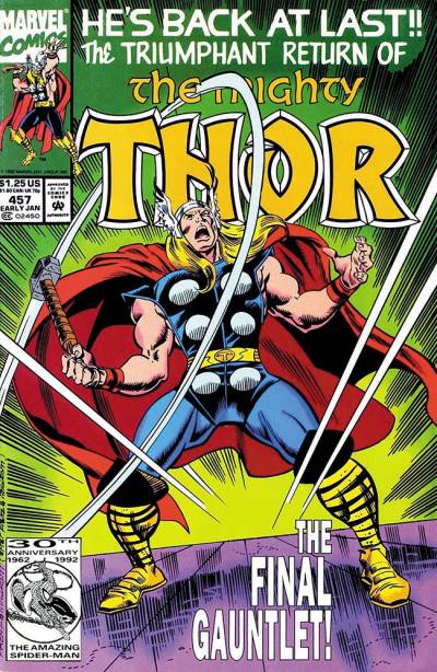Thor (1966)   n° 457 - Marvel Comics