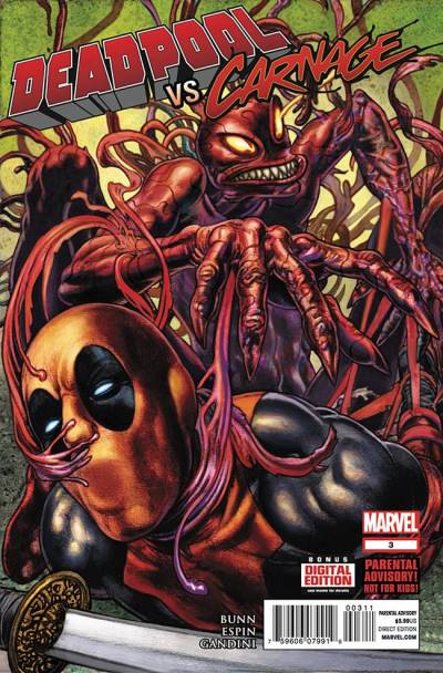 Deadpool Vs. Carnage (2014)   n° 3 - Marvel Comics
