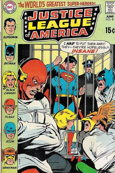 Justice League of America (1960)   n° 81 - DC Comics