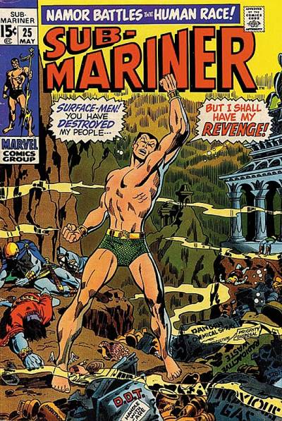 Sub-Mariner (1968)   n° 25 - Marvel Comics