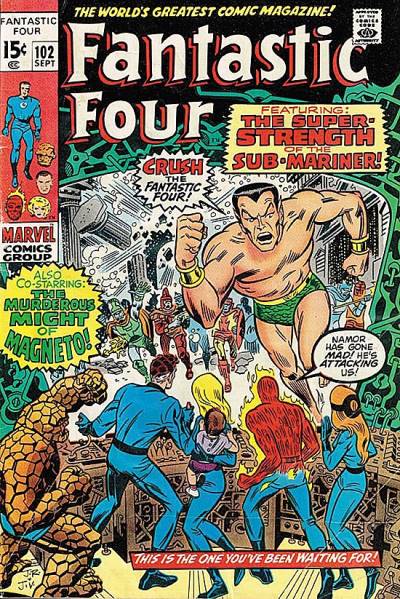 Fantastic Four (1961)   n° 102 - Marvel Comics