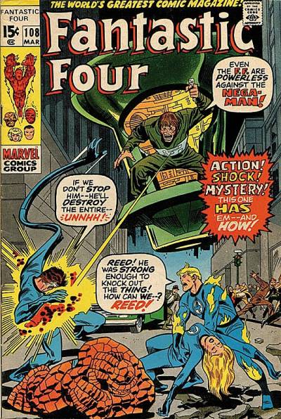 Fantastic Four (1961)   n° 108 - Marvel Comics