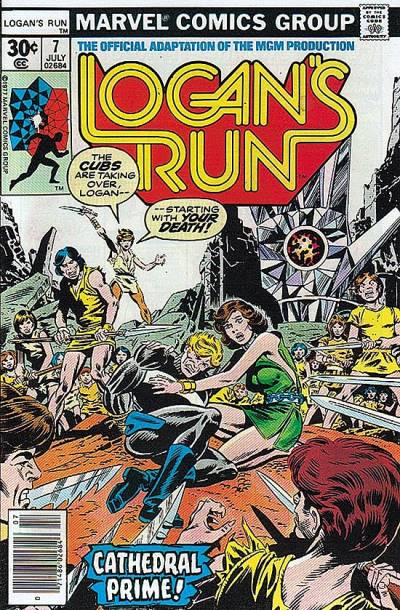 Logan's Run (1977)   n° 7 - Marvel Comics