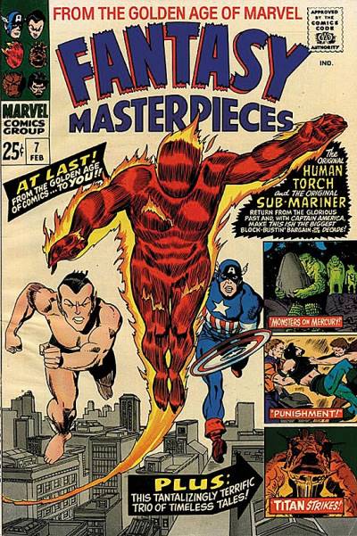 Fantasy Masterpieces (1966)   n° 7 - Marvel Comics