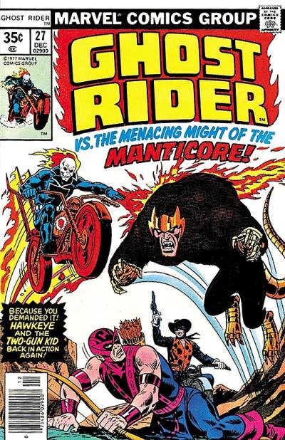 Ghost Rider (1973)   n° 27 - Marvel Comics