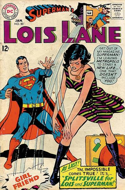 Superman's Girl Friend, Lois Lane (1958)   n° 80 - DC Comics