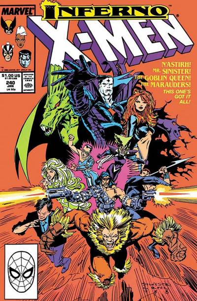 Uncanny X-Men, The (1963)   n° 240 - Marvel Comics
