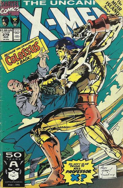 Uncanny X-Men, The (1963)   n° 279 - Marvel Comics
