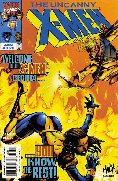 Uncanny X-Men, The (1963)   n° 351 - Marvel Comics