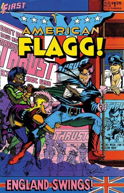 American Flagg! (1983)   n° 23 - First