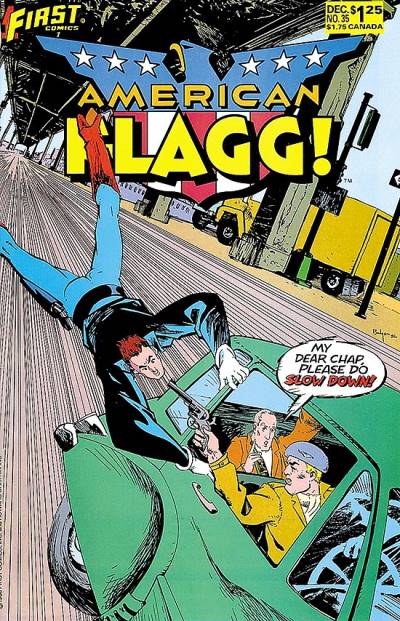 American Flagg! (1983)   n° 35 - First