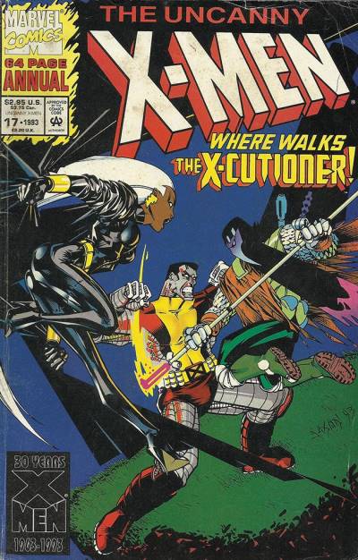 X-Men Annual (1970)   n° 17 - Marvel Comics