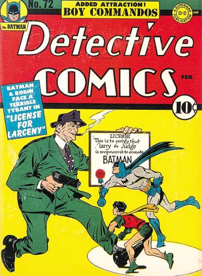 Detective Comics (1937)   n° 72 - DC Comics