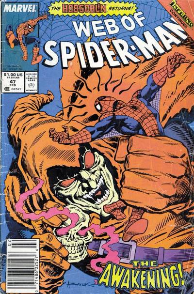 Web of Spider-Man (1985)   n° 47 - Marvel Comics