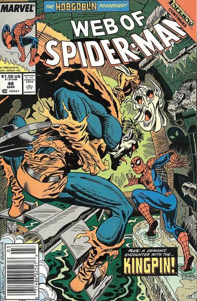 Web of Spider-Man (1985)   n° 48 - Marvel Comics