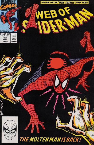Web of Spider-Man (1985)   n° 62 - Marvel Comics