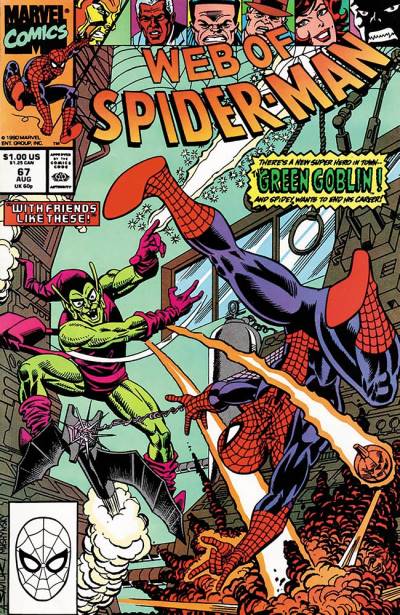 Web of Spider-Man (1985)   n° 67 - Marvel Comics
