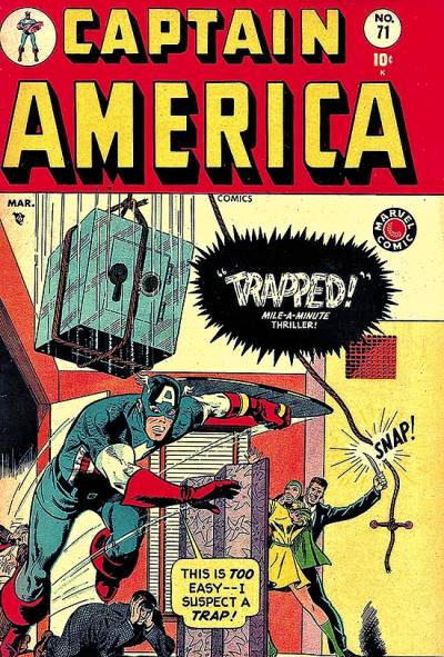Captain America Comics (1941)   n° 71 - Timely Publications
