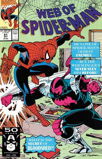 Web of Spider-Man (1985)   n° 81 - Marvel Comics