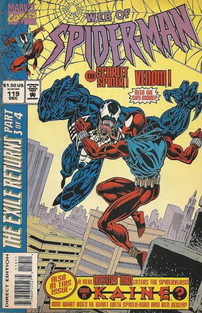 Web of Spider-Man (1985)   n° 119 - Marvel Comics