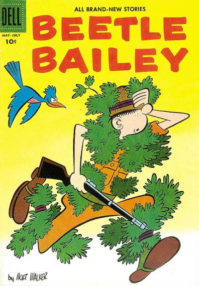 Beetle Bailey (1956)   n° 6 - Dell