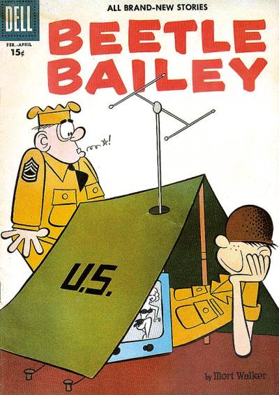 Beetle Bailey (1956)   n° 9 - Dell