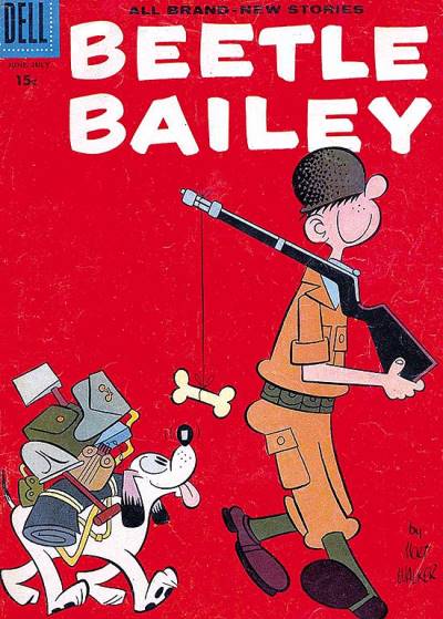 Beetle Bailey (1956)   n° 15 - Dell