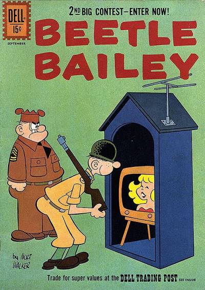 Beetle Bailey (1956)   n° 34 - Dell