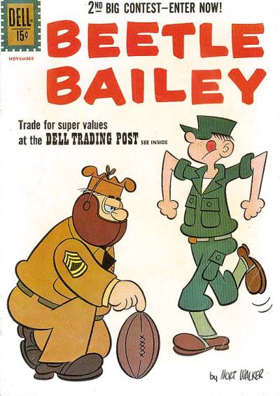 Beetle Bailey (1956)   n° 35 - Dell