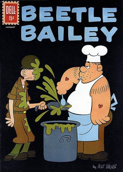 Beetle Bailey (1956)   n° 36 - Dell