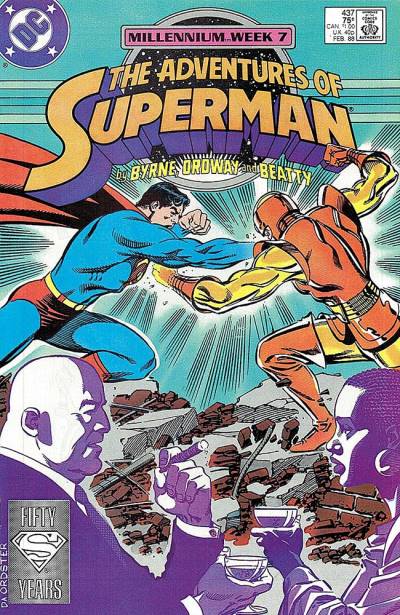 Adventures of Superman (1987)   n° 437 - DC Comics