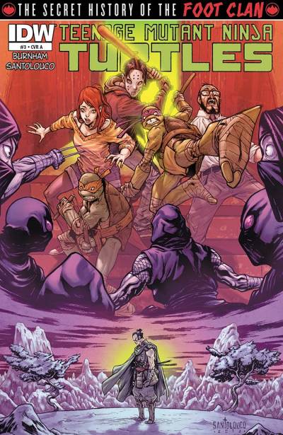 Teenage Mutant Ninja Turtles: The Secret History of The Foot Clan (2012)   n° 3 - Idw Publishing