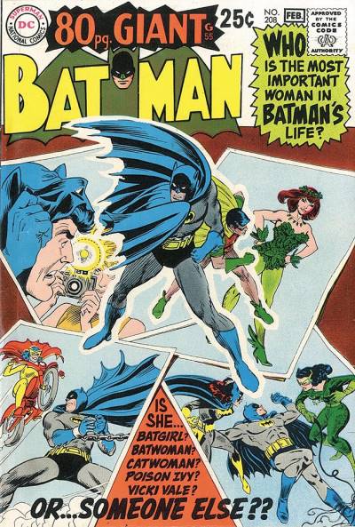 Batman (1940)   n° 208 - DC Comics