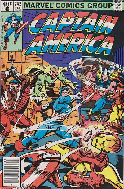 Captain America (1968)   n° 242 - Marvel Comics