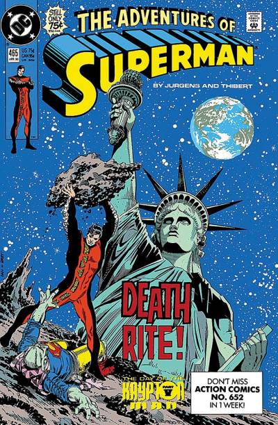 Adventures of Superman (1987)   n° 465 - DC Comics