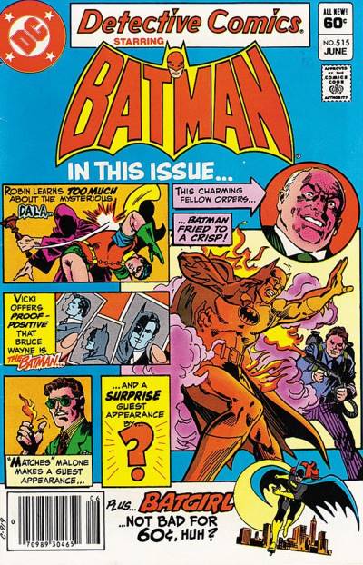 Detective Comics (1937)   n° 515 - DC Comics