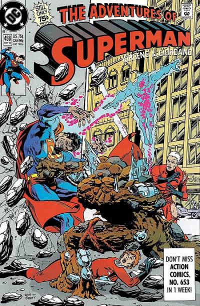 Adventures of Superman (1987)   n° 466 - DC Comics