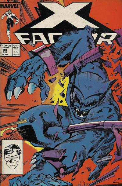X-Factor (1986)   n° 33 - Marvel Comics