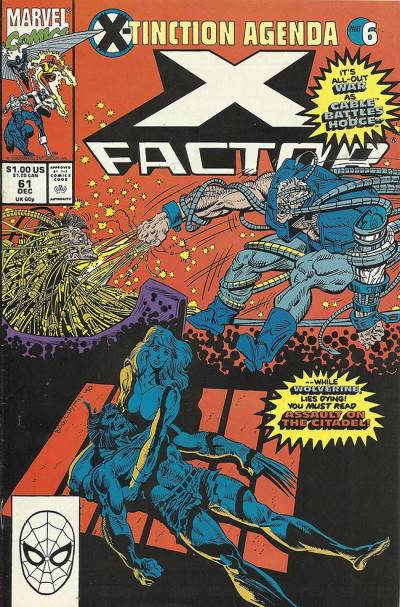 X-Factor (1986)   n° 61 - Marvel Comics