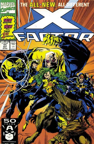 X-Factor (1986)   n° 71 - Marvel Comics